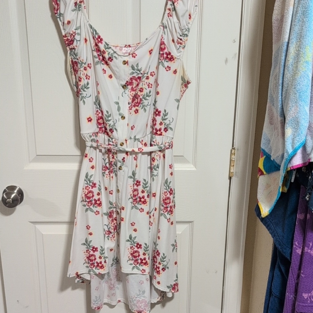 No Boundaries Floral Print Dress